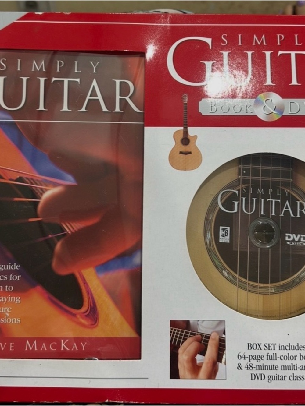 Simply Guitar Book & DVD Set